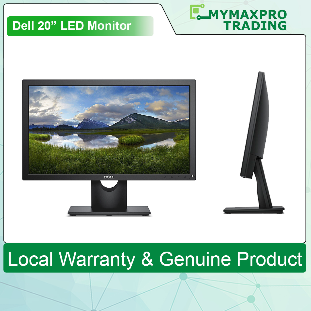 Dell E2016H 20&#39; LED Monitor 20-inch Wide 1600x900 VGA DisplayPort