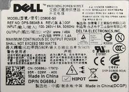  Dell-G686J-PowerEdge-T410-580W-Power-Supply-D580E-S0-New-Bulk  Dell-G