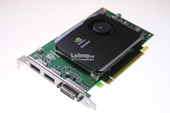Dell Nvidia Quadro FX-580 512Mb PCIe x16 1xDVI 2xDP (0R784K)