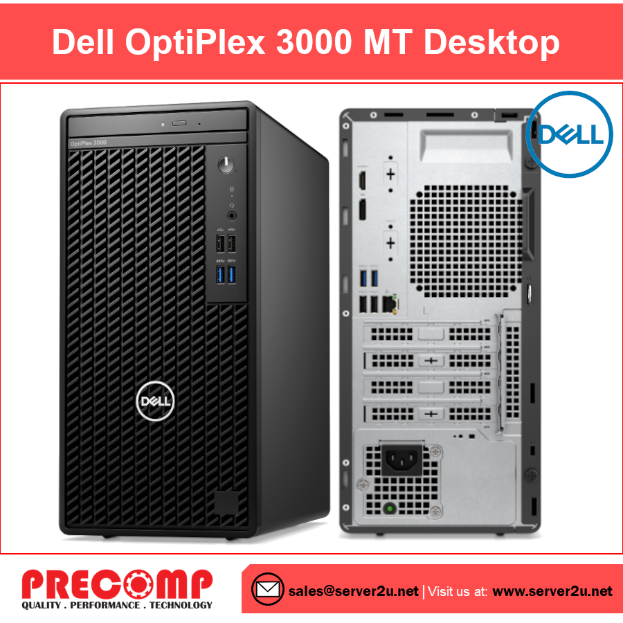 Dell Optiplex 3000 Minitower Desktop (i5-12500.8GB.1TB)