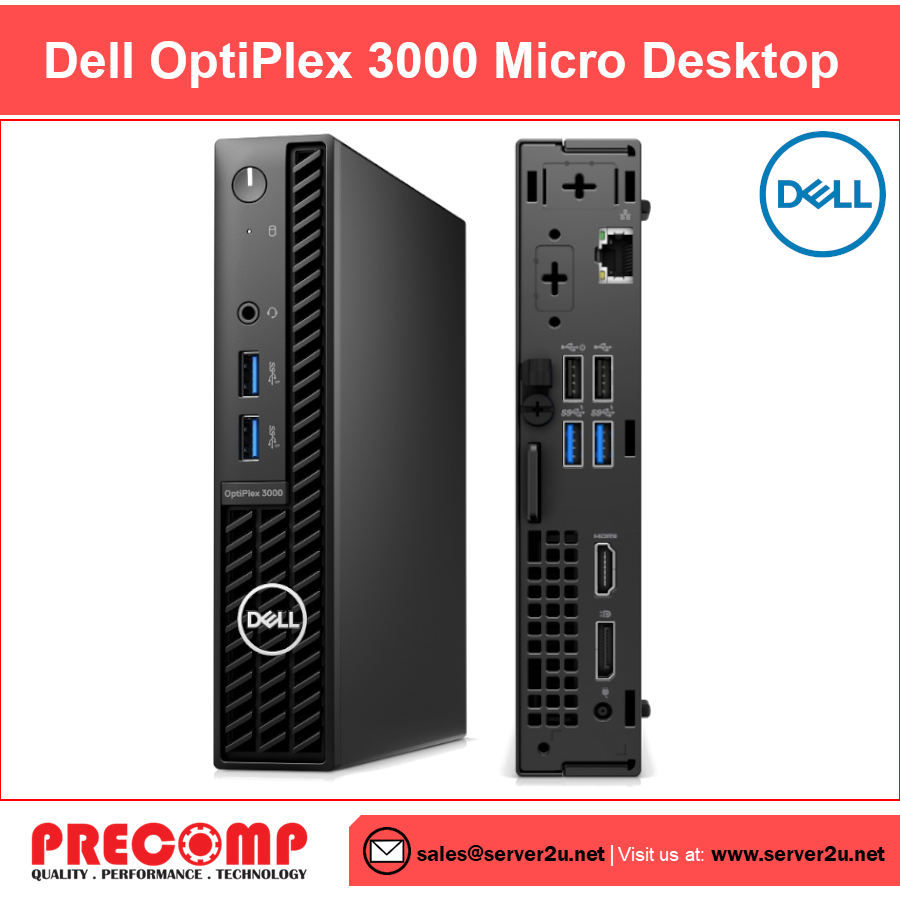 Dell Optiplex 5000 Micro Desktop (i5-12500T.8GB.256GB)