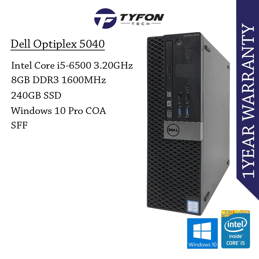 Dell Optiplex 5040 SFF i5 Desktop PC (end 1/7/2023 12:00 AM)