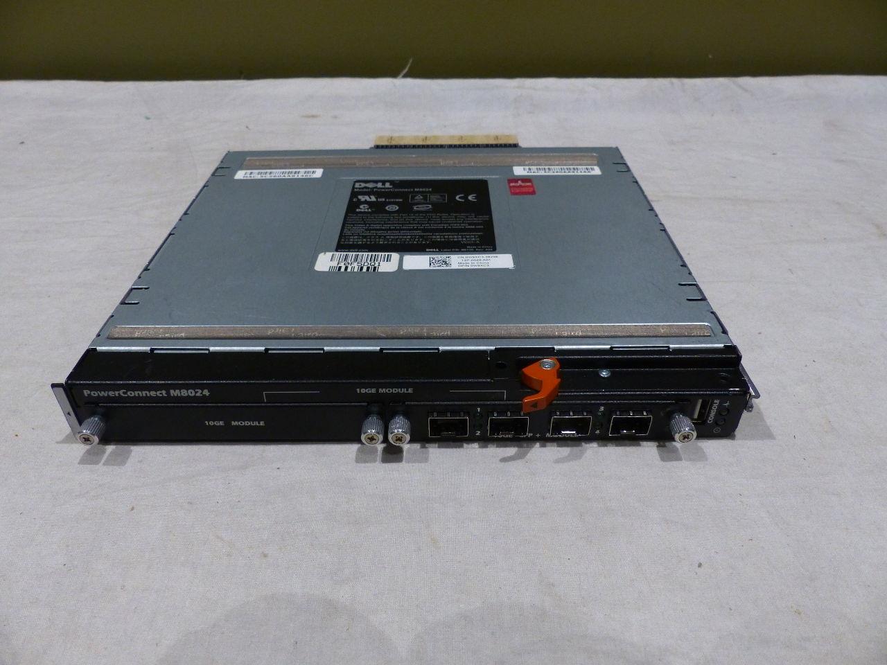 DELL - PowerConnect M8024 - CX4/SFP/10G Module - PN: W9XC3 / T300D