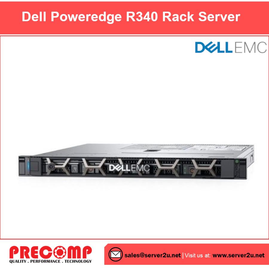 Dell PowerEdge R340 Rack Server (E-2224.8GB.600GB) (R340-E2224)