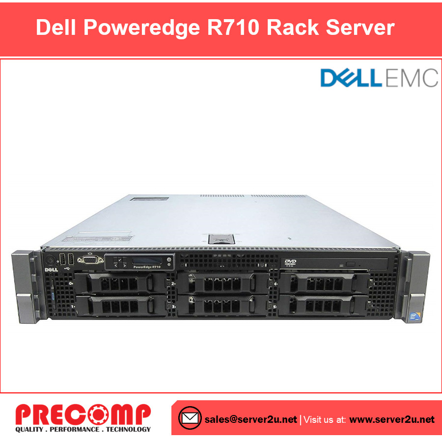 Dell PowerEdge R710 Server (2xE5540.4GB.250GB) (R710-E5540)