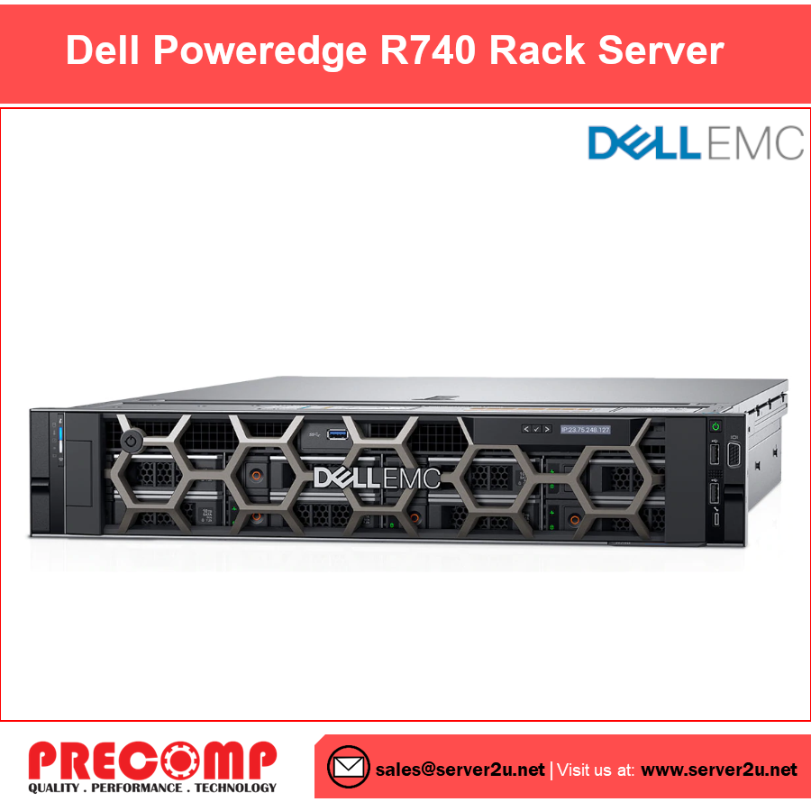Dell PowerEdge R740 Rack Server (2xXG6130.512GB.3x960GB) (R740-XG6130)