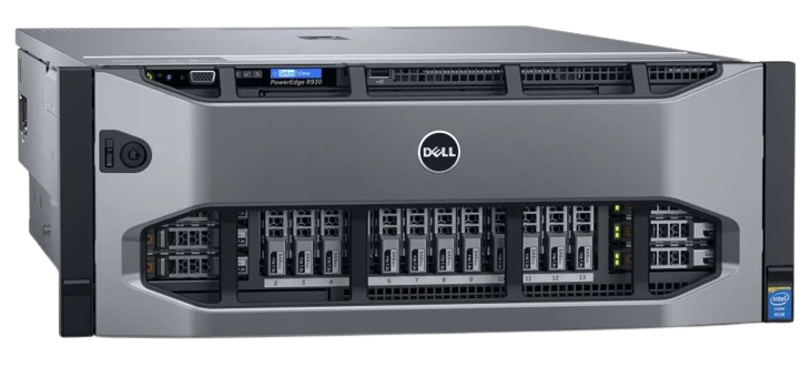 Dell PowerEdge R930 Rack Server (E7-4830V3.8GB.4x146GB)