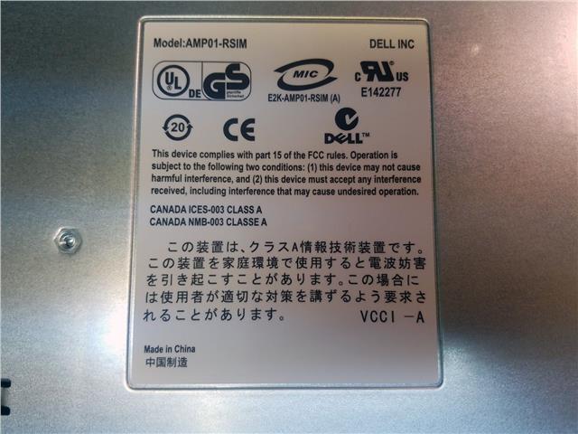 Dell PowerVault AMP01-RSIM SAS SATA Hard Drive Controller