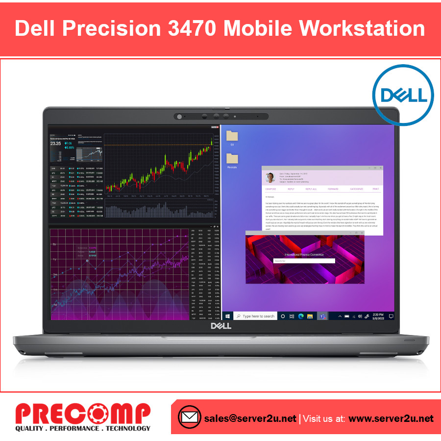 Dell Precision 3470 Mobile Workstation (i5-1250P.16GB.256GB)