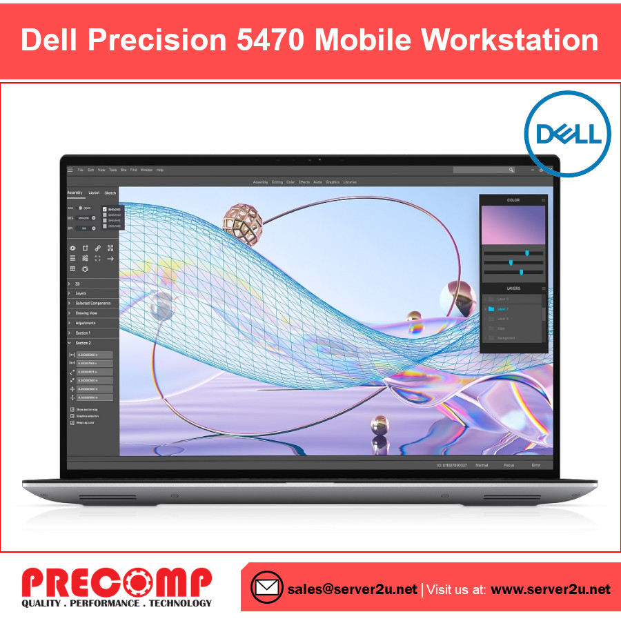 Dell Precision 5470 Mobile Workstation (i7-12800H.32GB.1TB)
