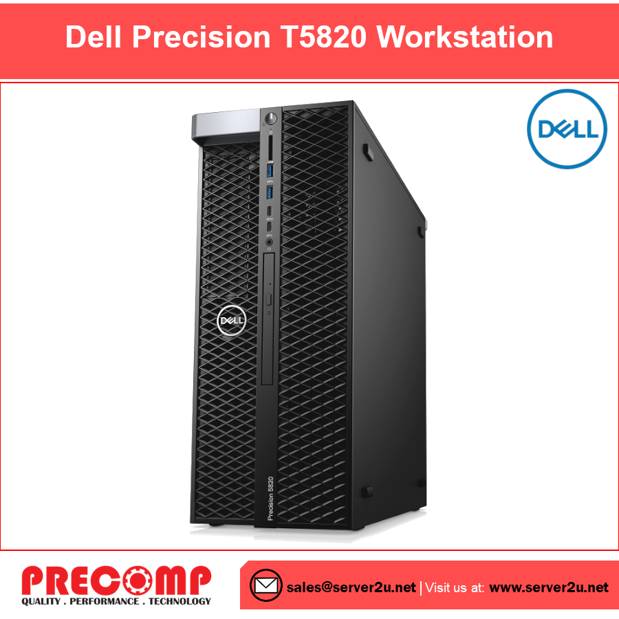 Dell Precision 5820 Tower Workstation (W-2223.16GB.1TB)