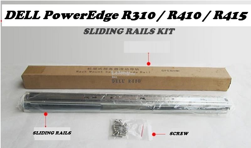 DELL R310 / R410 /R415 1U Sliding Rail Kit