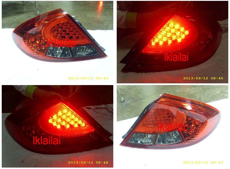 DEPO Proton Gen2/ Persona `05 Tail Lamp Crystal LED Red/Smoke [PT04-RL
