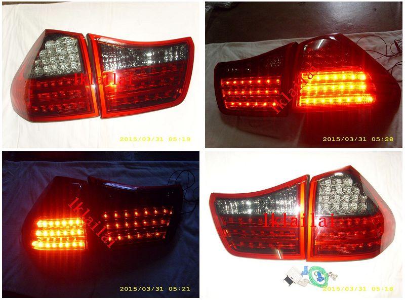 DEPO Toyota Harrier RX330 `03-08 MCU30 LED Tail Lamp Smoke/Red