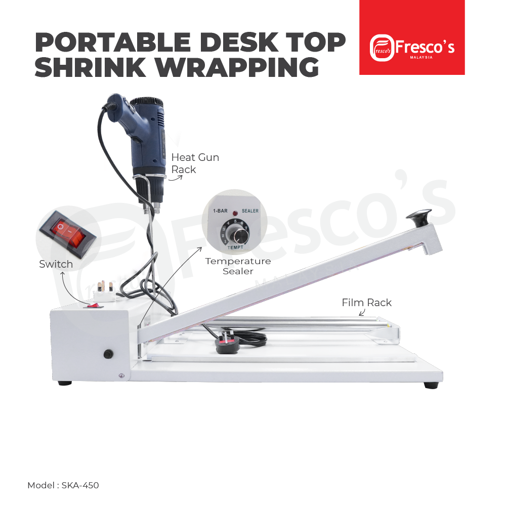Desk Top Shrink Wrapping Manual
