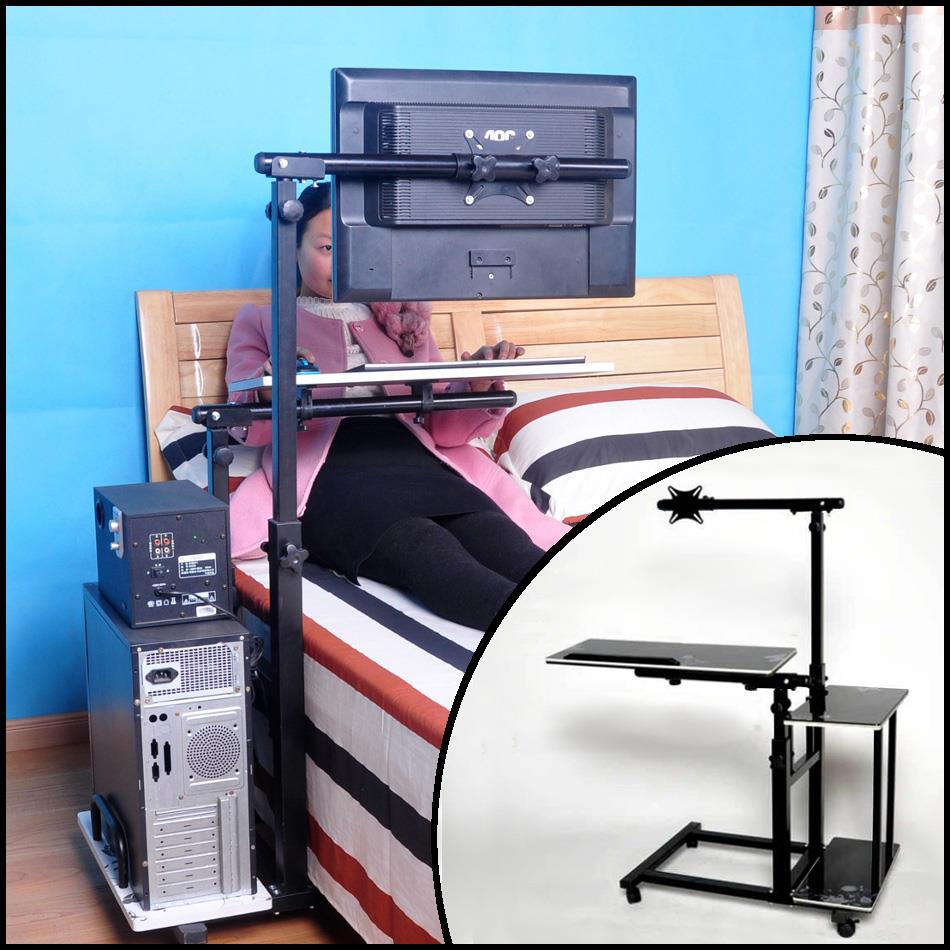 Desktop Laptop Bedside Desk Rotate End 7 12 2019 4 05 Pm Desktop Laptop Bedside Desk Rotate Height Adjust Sit Stand Table