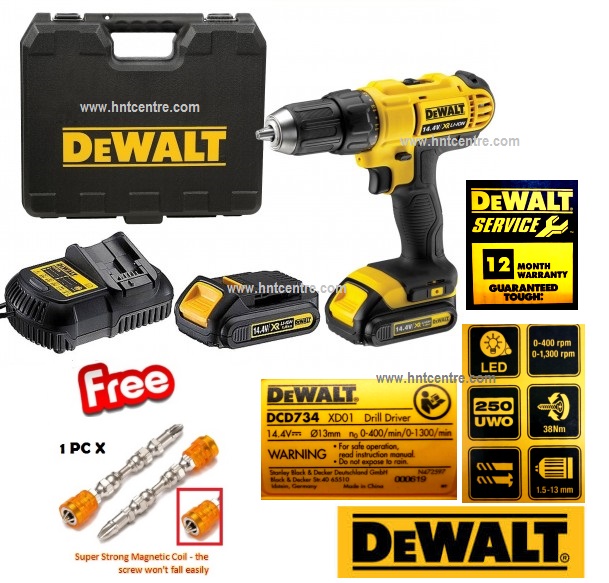 DEWALT 14.4V LI-ION Cordless Drill D (end 9/29/2020 9:44 AM)