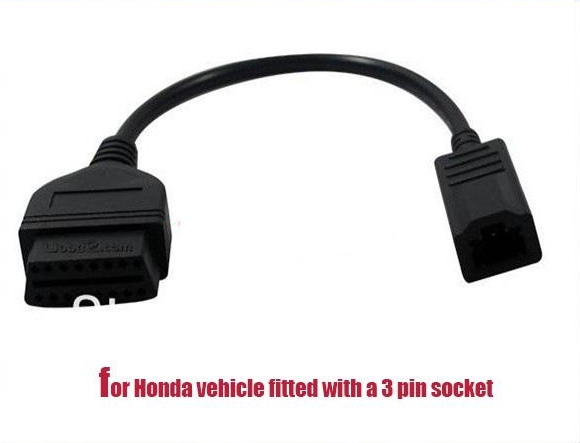 Diagnostic tools for Honda vehicle fitted with a 3 pin socket