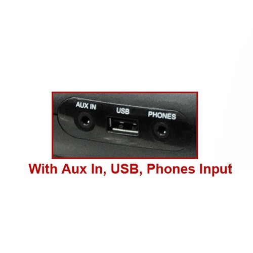 DIGIAKAI PORTABLE CD RADIO/ MP3 PLAYER WITH USB INPUT