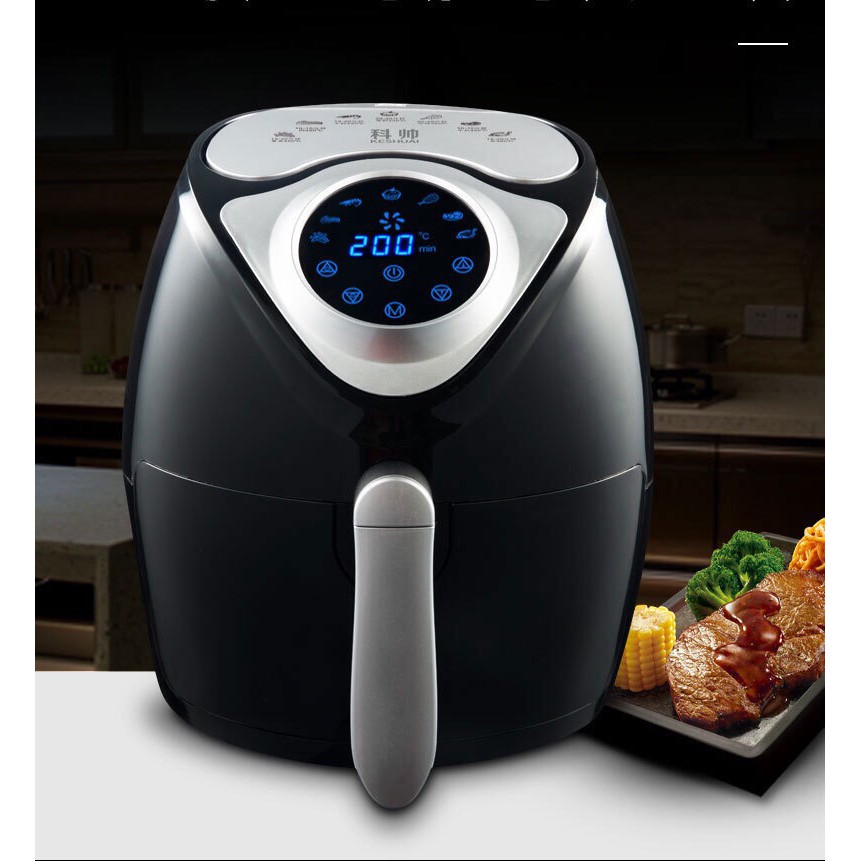 Digital Air Fryer with Touch Control (end 5/2/2023 12:00 AM)