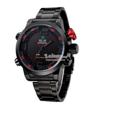 mens big face digital watches
