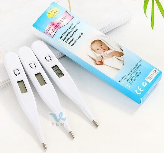 Digital LCD Heating Baby Thermometer Tools Temperature Measurement
