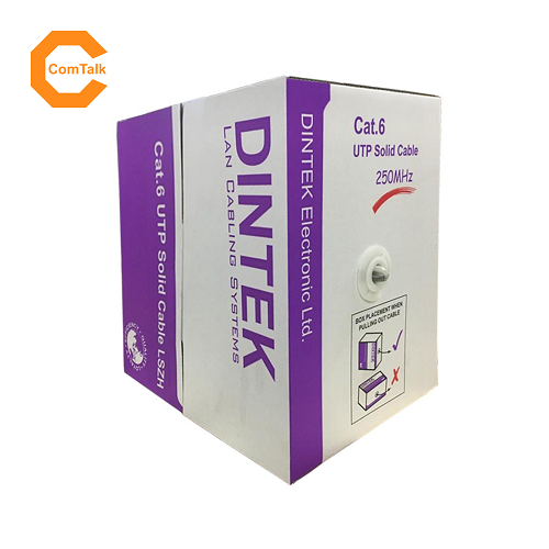 Dintek PowerMAX500 4P Cat.6 U/UTP 23AWG LSZH Dca Cable 305m/box
