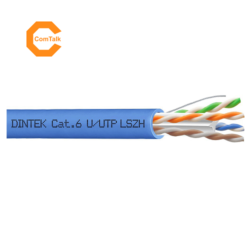 Dintek PowerMAX500 4P Cat.6 U/UTP 23AWG LSZH Dca Cable 305m/box