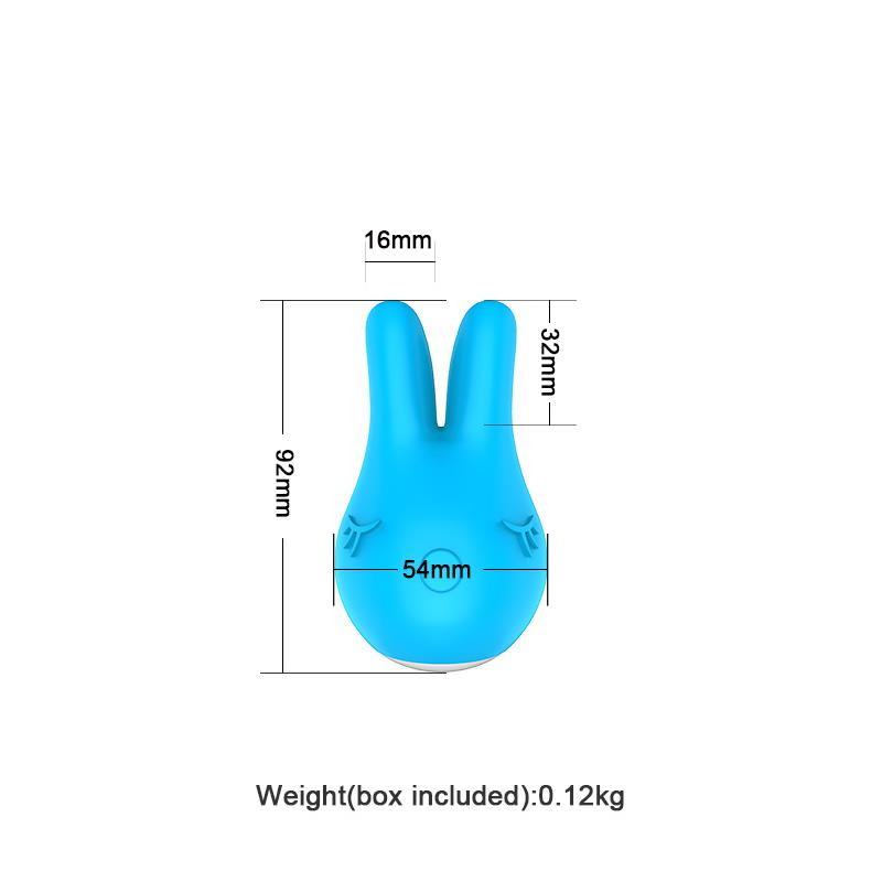 Discreet Cute Rabbit Ears Clitoris Vibrater Toy for Sex