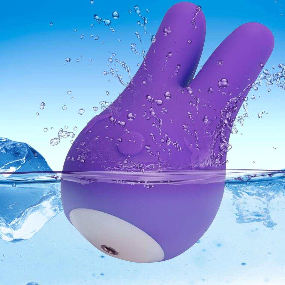 Discreet Cute Rabbit Ears Clitoris Vibrater Toy for Sex