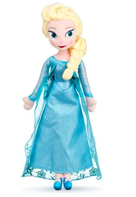 Disney Frozen Anna and Elsa Dolls/Soft Plush Toy (50cm)