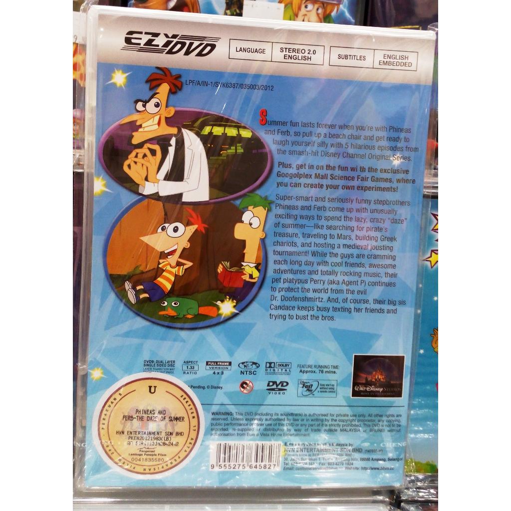 Disney Phineas And Ferb The Daze End 4 9 2021 12 00 Am