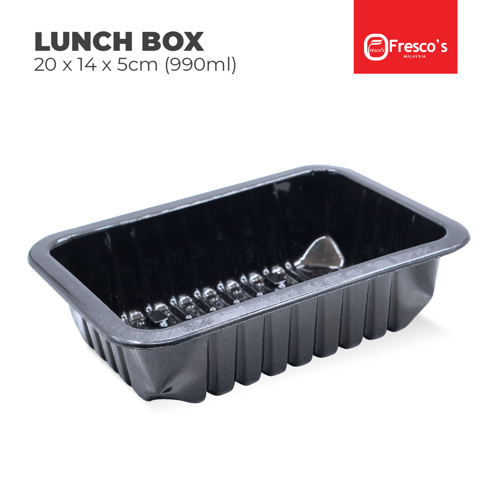 Disposable Lunch Box 20cm x 14cm (end 11/30/2024 1200 AM)