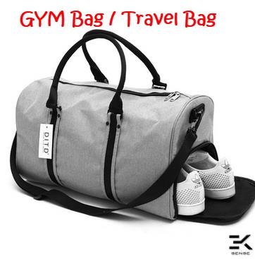 casual gym bag