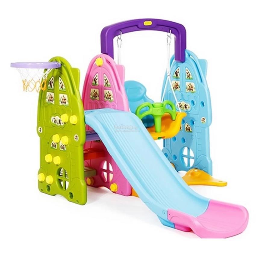 Diy Children Slide And Swing With B End 12 7 2018 10 15 Pm Diy Children Slide And Swing With Basketball Net Playground