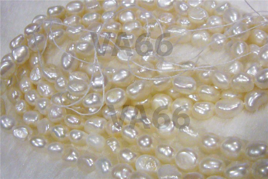 DIY A Free Style Rice Puffy Baroque Pearl Fresh Water Pearls Mutiara