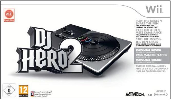 DJ Hero with Turntable for Wii or Wii U (NTSC)