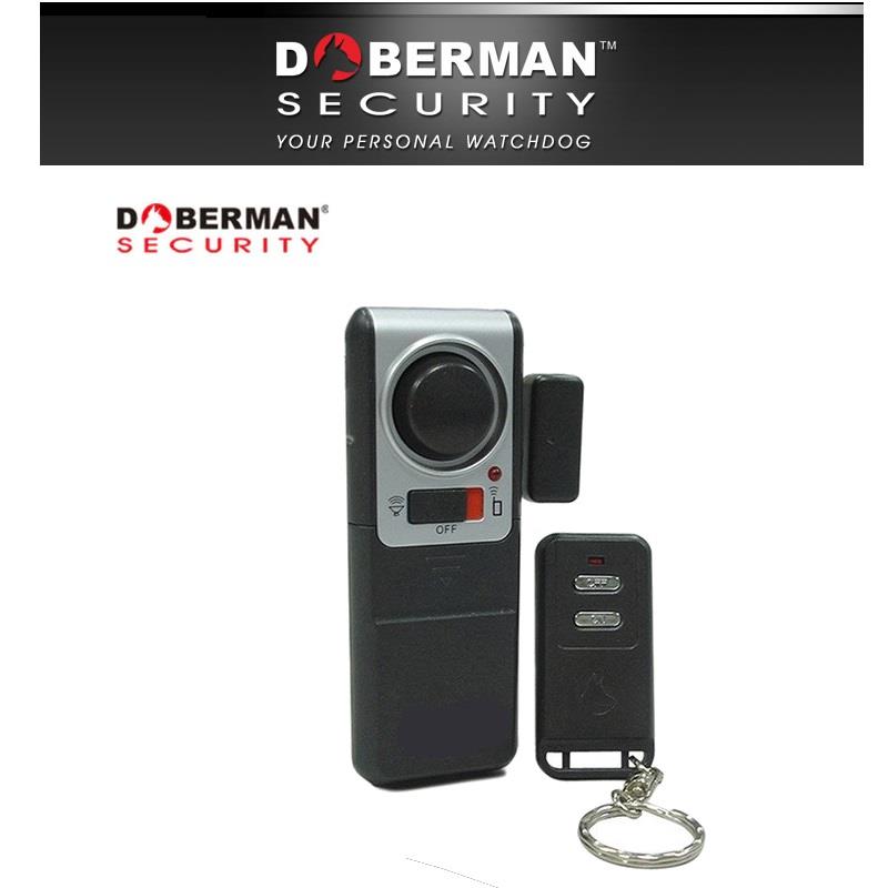 Doberman Security Wireless Door Alarm With Remote