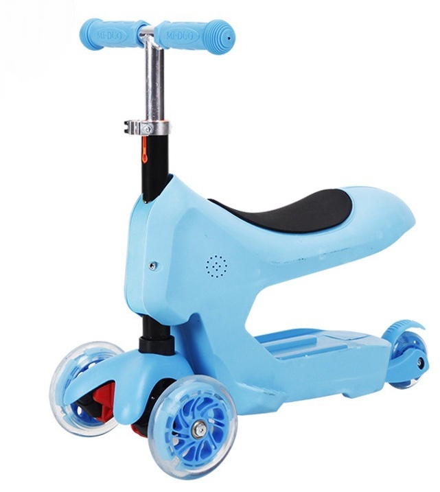 DODOPONY Baby Walker 3-Wheels Push Scooter