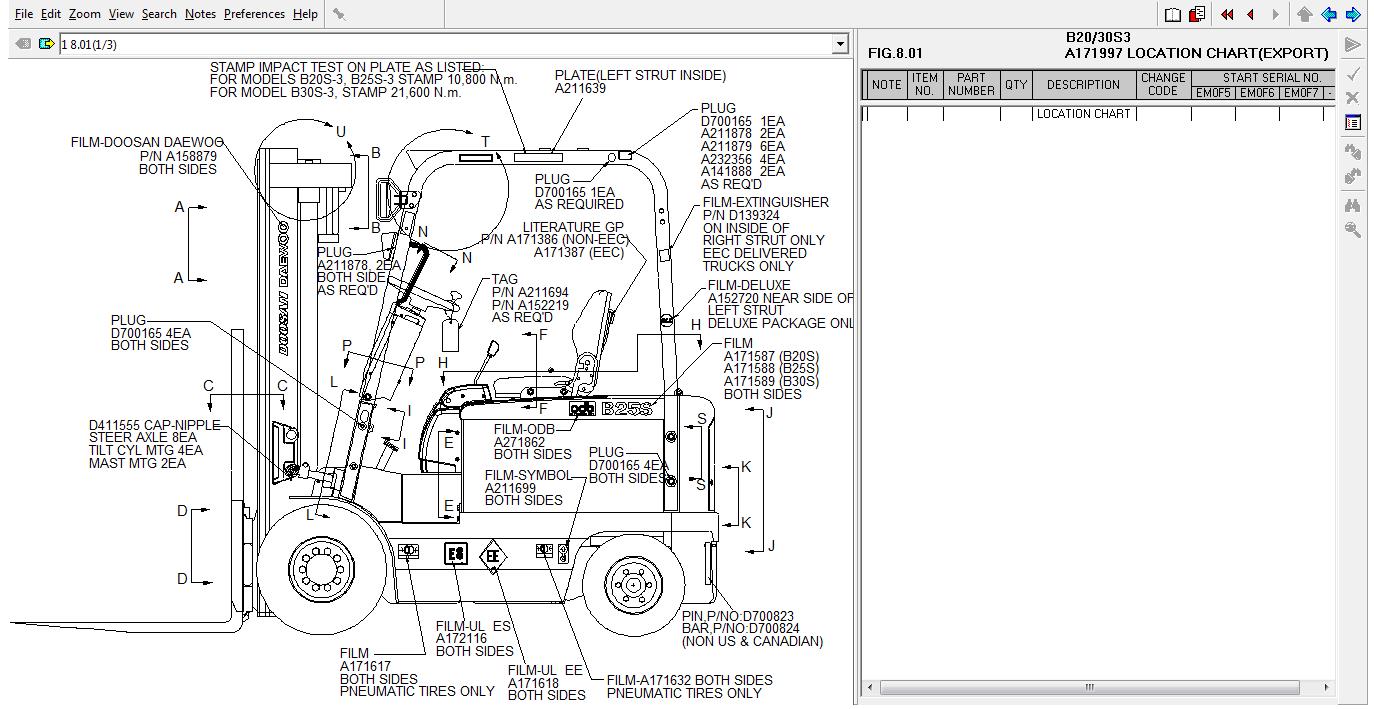 Diagram Wiring Diagram For Daewoo Forklift Full Version Hd Quality Daewoo Forklift Lendiagramh Maglierugbyonline It
