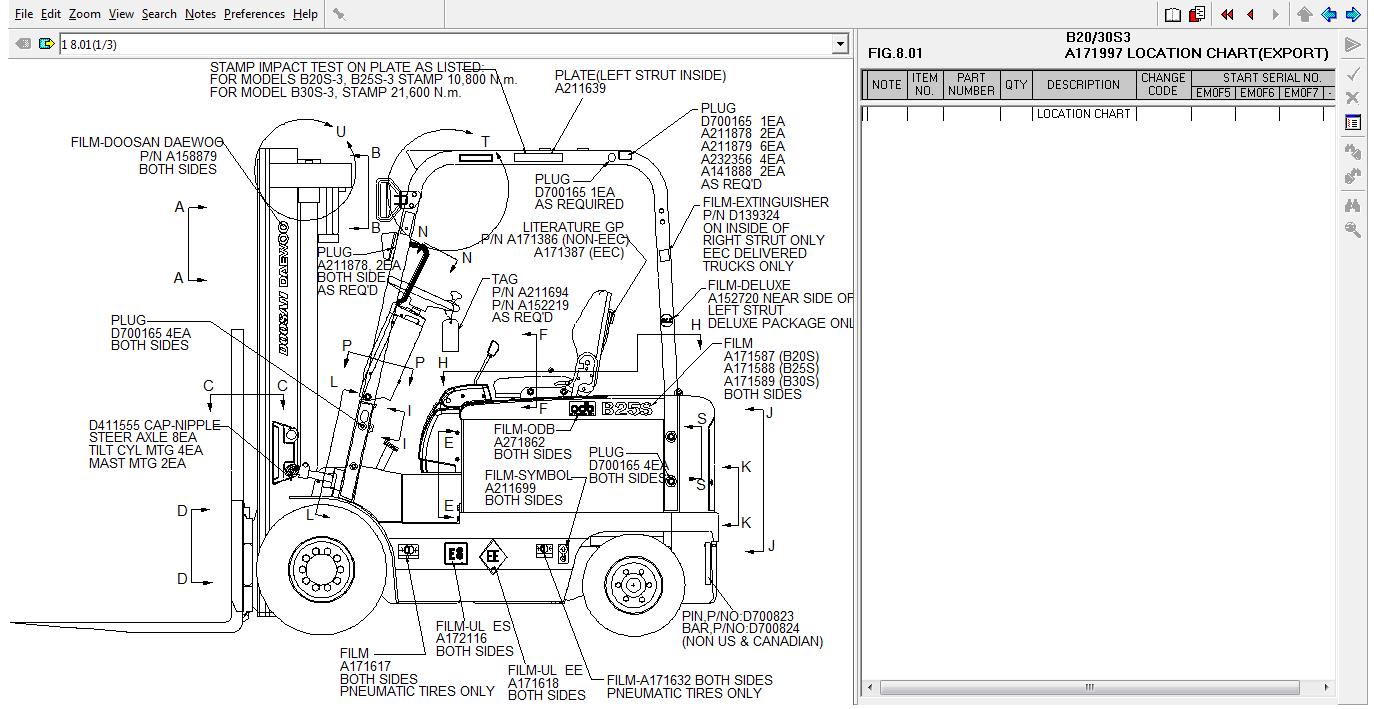 [DIAGRAM] Wiring Diagram For Daewoo Forklift - WIRINGSCHEMA.COM