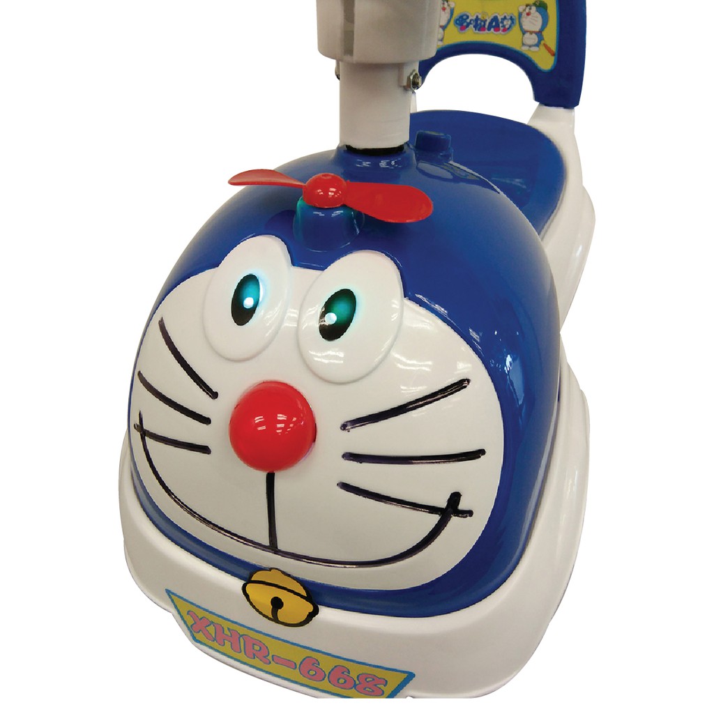 Doraemon Kids Baby Walker Car Ride On Music Sound Press Horn Girl Boy
