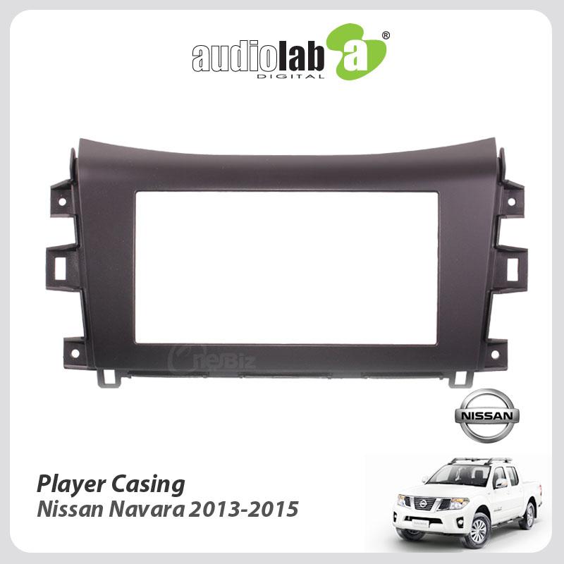 Double Din Car DVD Player Casing For Nissan Navara 2013-2015