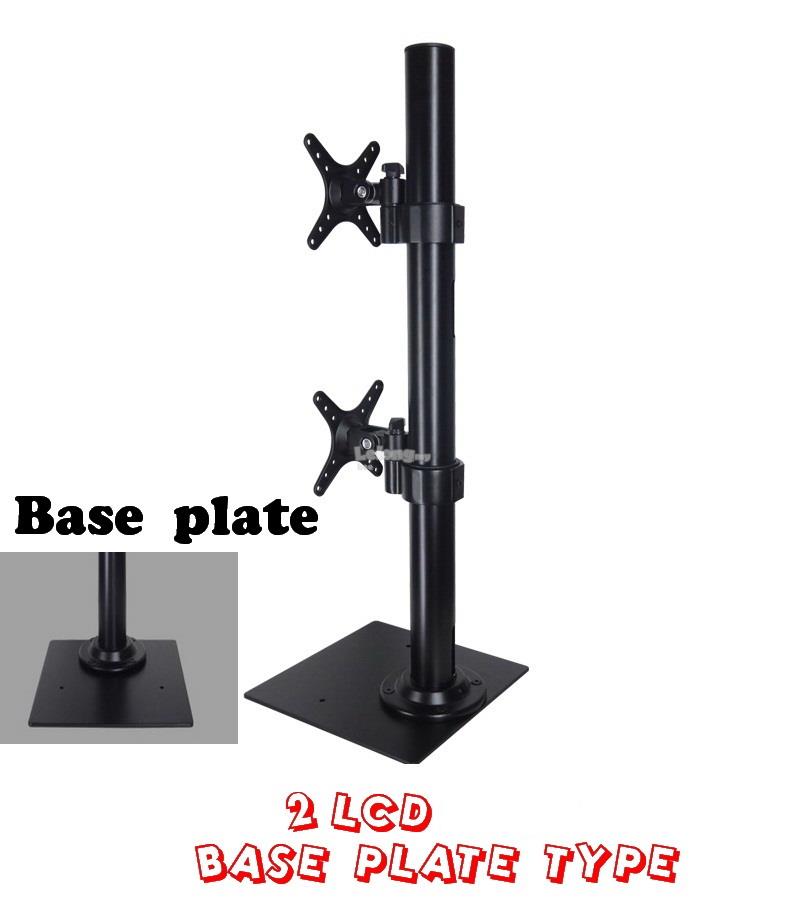 Dual 2 Monitor Desk Clamp Mount Brac End 9 10 2018 09 Pm