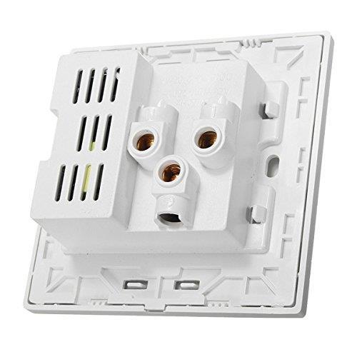 Dual USB charger Ports Universal Wall Power Socket Outlet Face Adapter