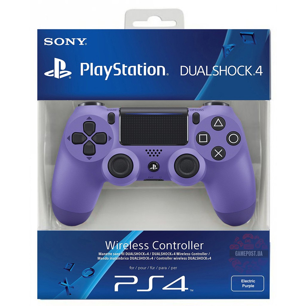 dualshock 4 purple controller