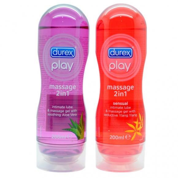 Durex Play Massage 2 in1 X 2 tubes (Aloe Vera / Ylang Ylang)