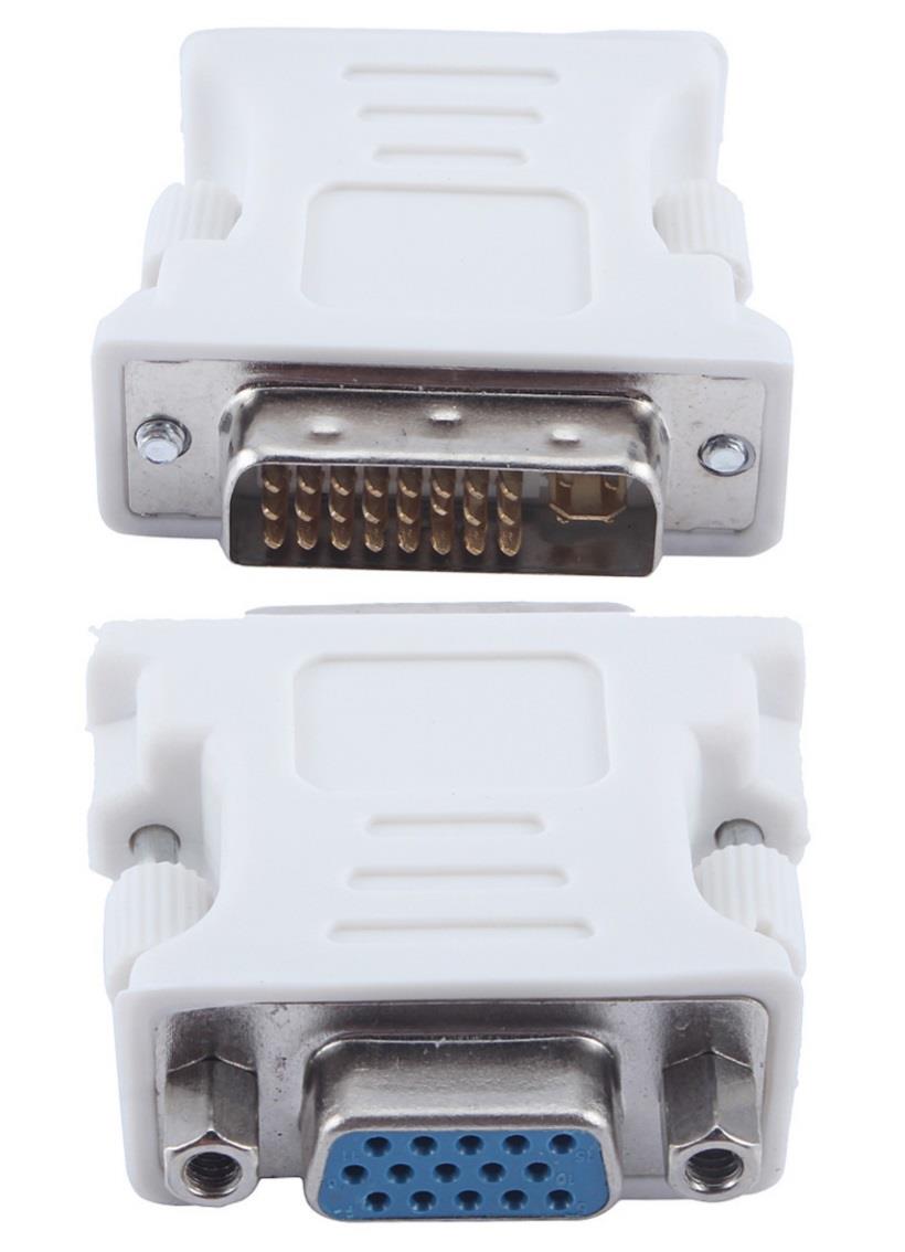 DVI to VGA Video Converter Adapter VGA Male to DVI Female