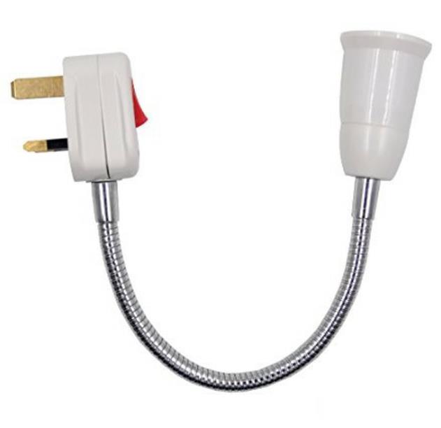 lamp holder with plug