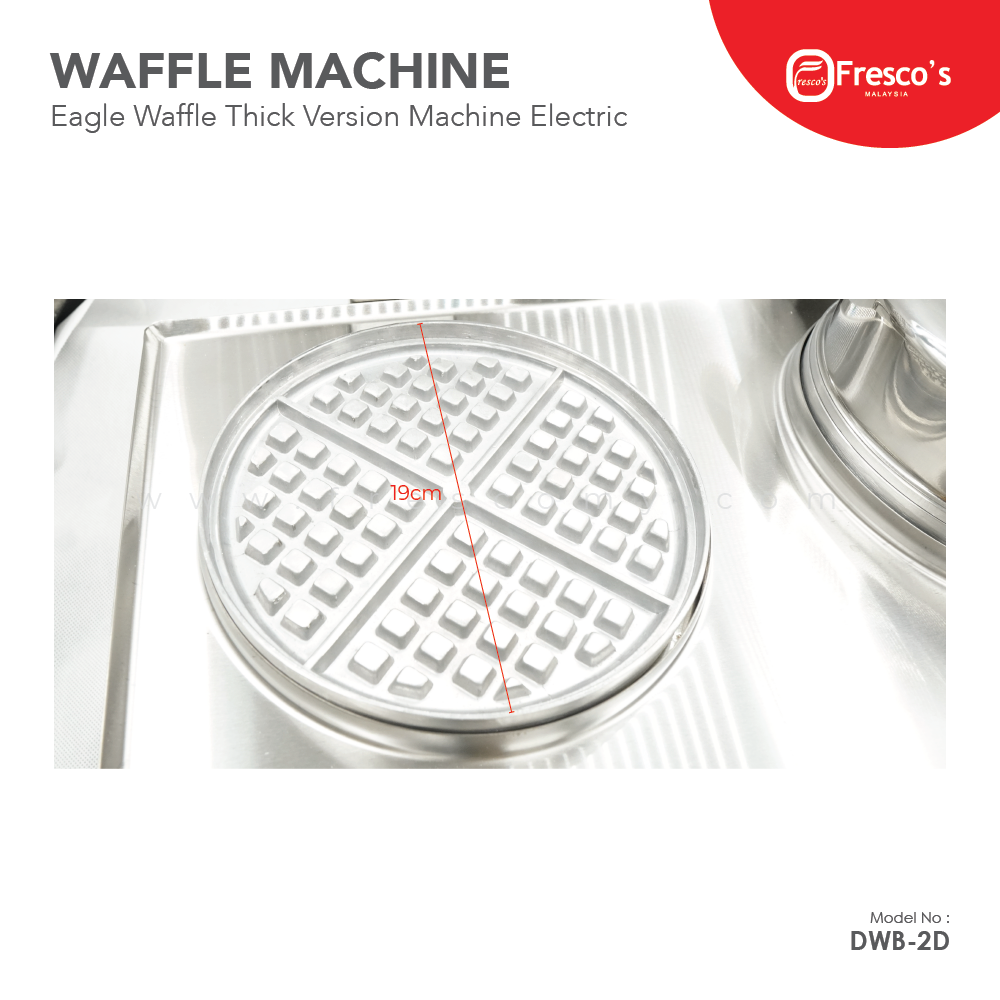 Eagle Waffle Double Thick Version Machine Electric